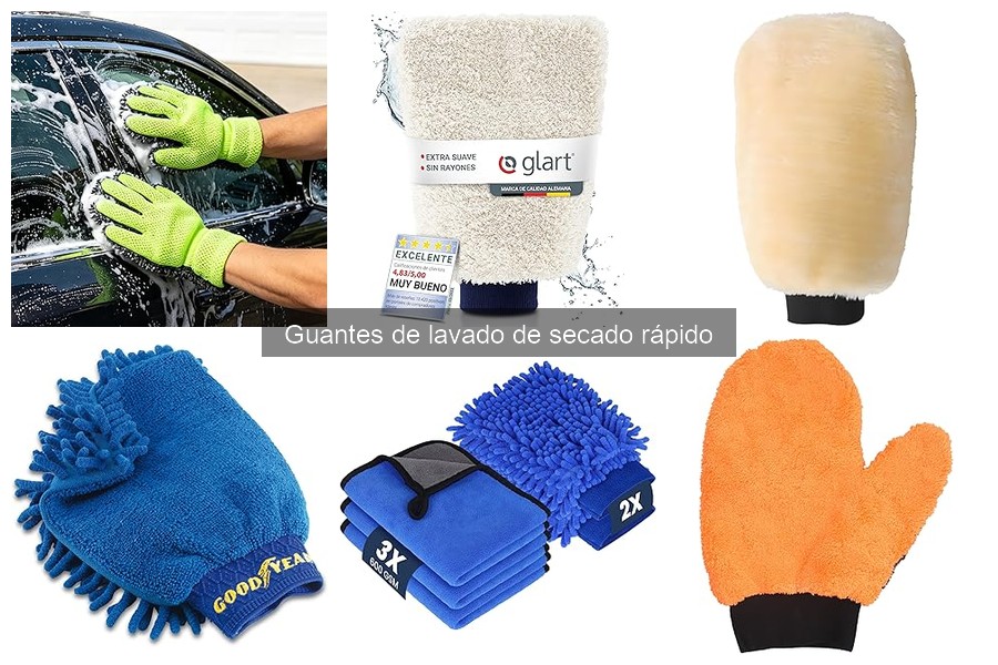 Problemas comunes con guantes de lavado de secado rápido