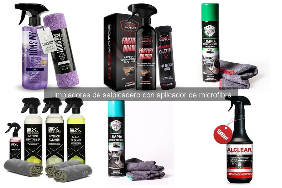 Problemas Comunes con Limpiadores de Salpicadero y Soluciones