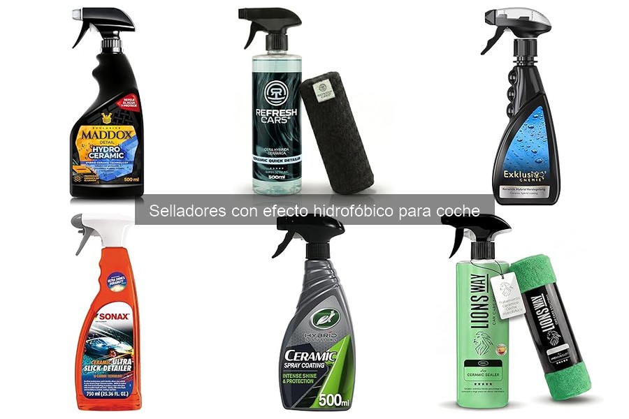 Problemas comunes con selladores hidrofóbicos y soluciones