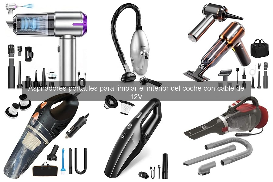 Problemas comunes de aspiradores de 12V y soluciones efectivas