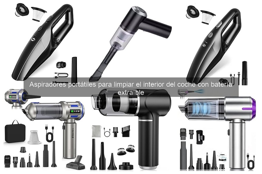 Problemas comunes y soluciones de aspiradores portátiles de coche