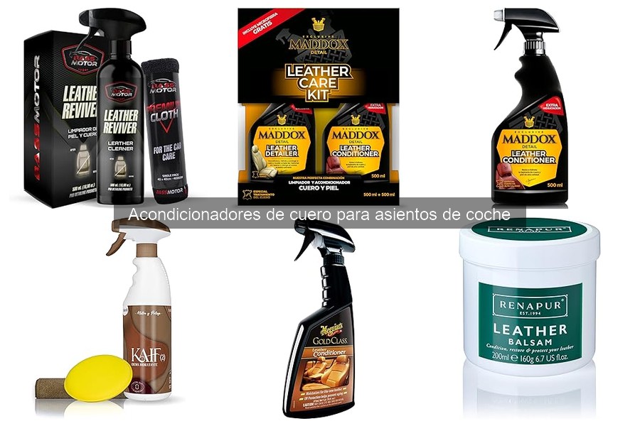¿Qué es un acondicionador de cuero y cómo funciona?