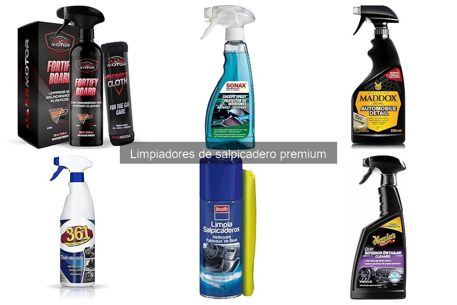 ¿Qué es un limpiador de salpicadero premium? Descúbrelo