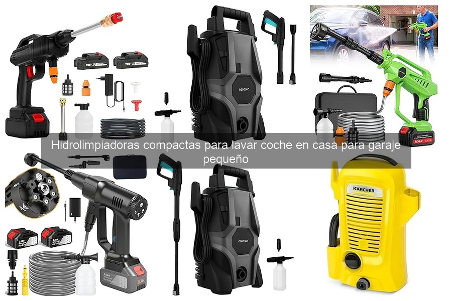 ¿Qué es una hidrolimpiadora compacta y cómo usarla?