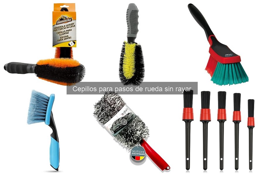 ¿Qué son los cepillos para pasos de rueda y su utilidad?