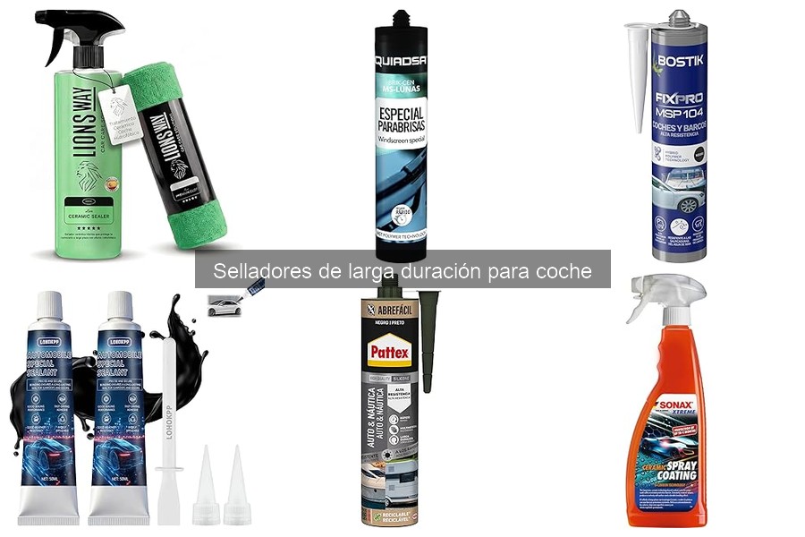 ¿Qué son los selladores de larga duración para coche?