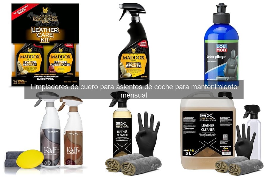 Solucionando problemas comunes con limpiadores de cuero