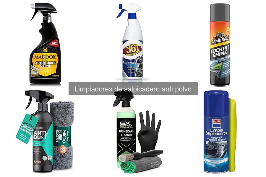Técnicas Efectivas para Aplicar Limpiador de Salpicadero