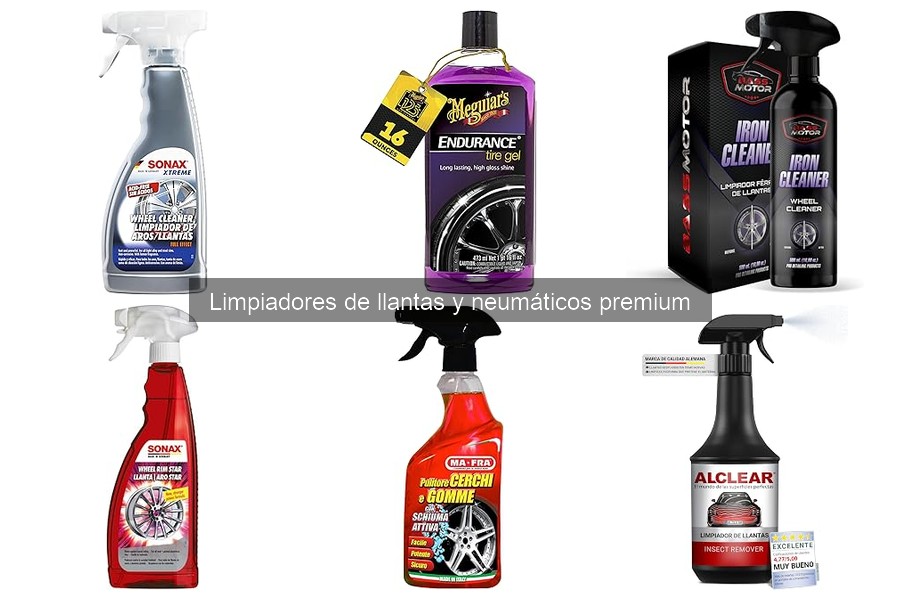 Ventajas de Limpiadores de Llantas Premium vs Económicos