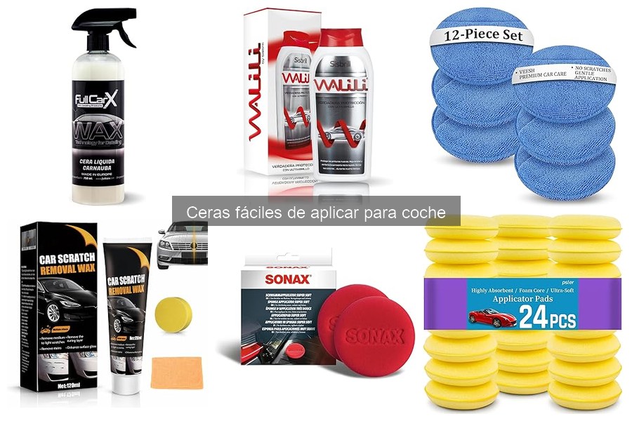 Ventajas de usar ceras fáciles de aplicar para el cuidado del coche