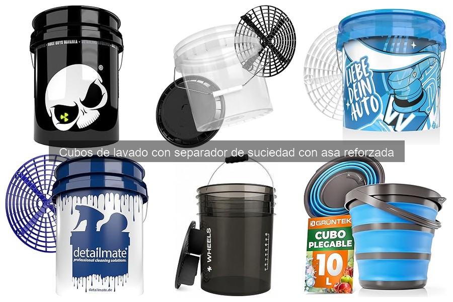 Ventajas de usar un cubo de lavado con separador de suciedad