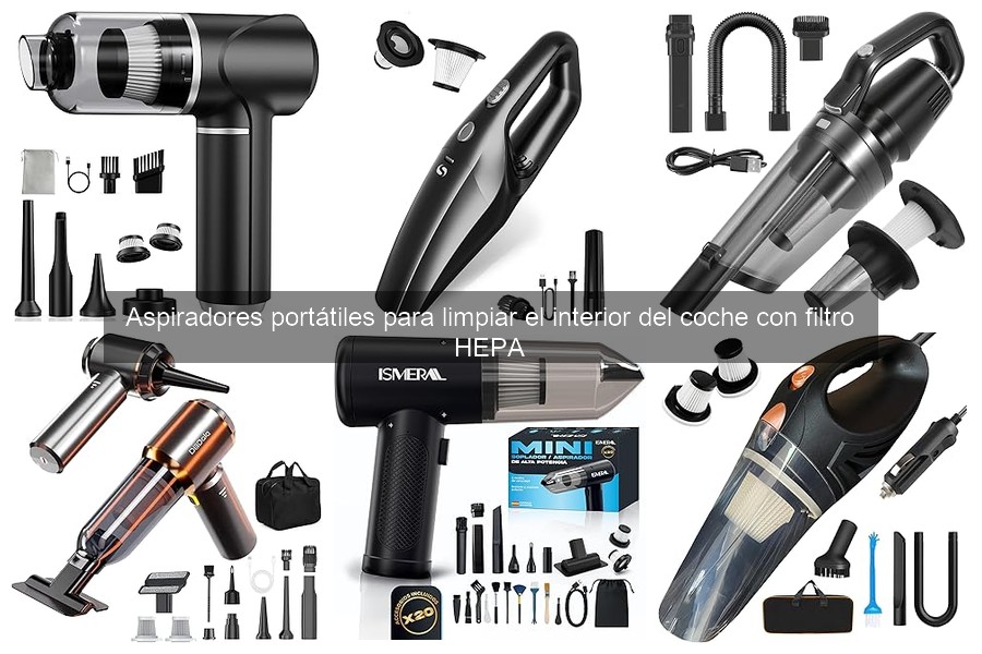 Ventajas del Aspirador Portátil con Filtro HEPA para tu Coche