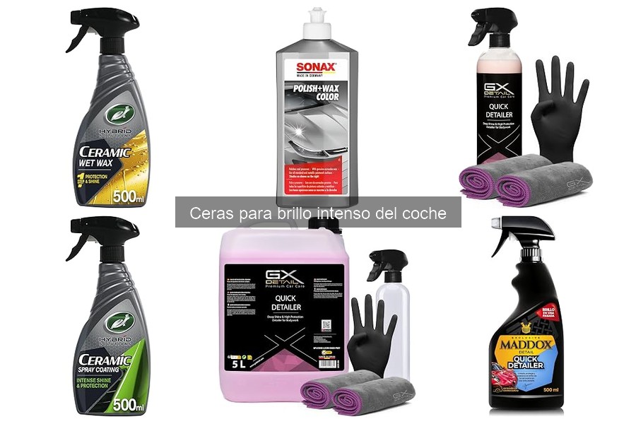 Ventajas y desventajas de las ceras para brillo intenso