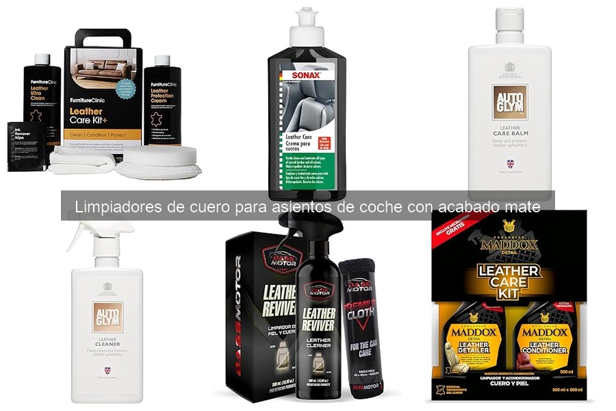 Ventajas y Desventajas de Limpiadores de Cuero Mate para Coche