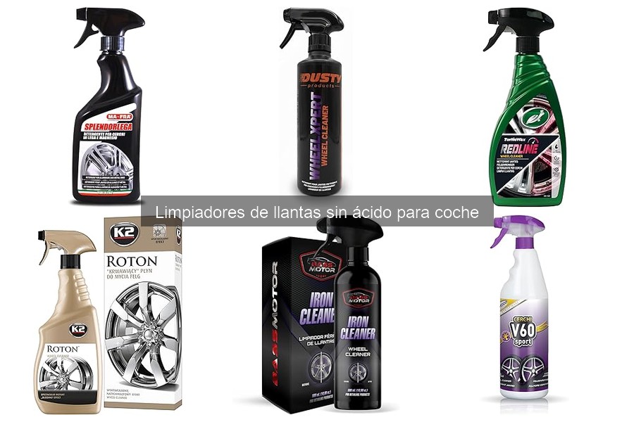 Ventajas y Desventajas de Limpiadores de Llantas sin Ácido
