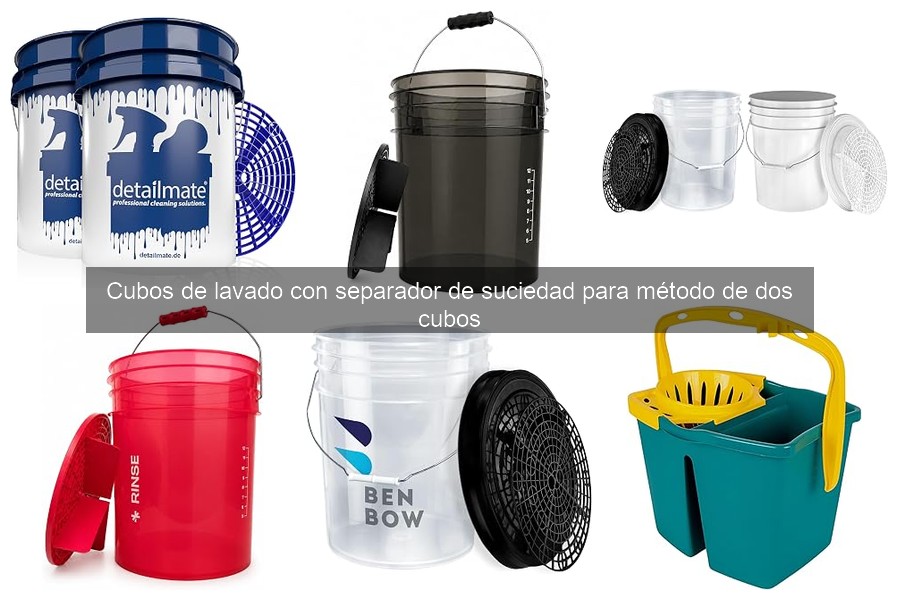 Ventajas y desventajas de los cubos de lavado con separador