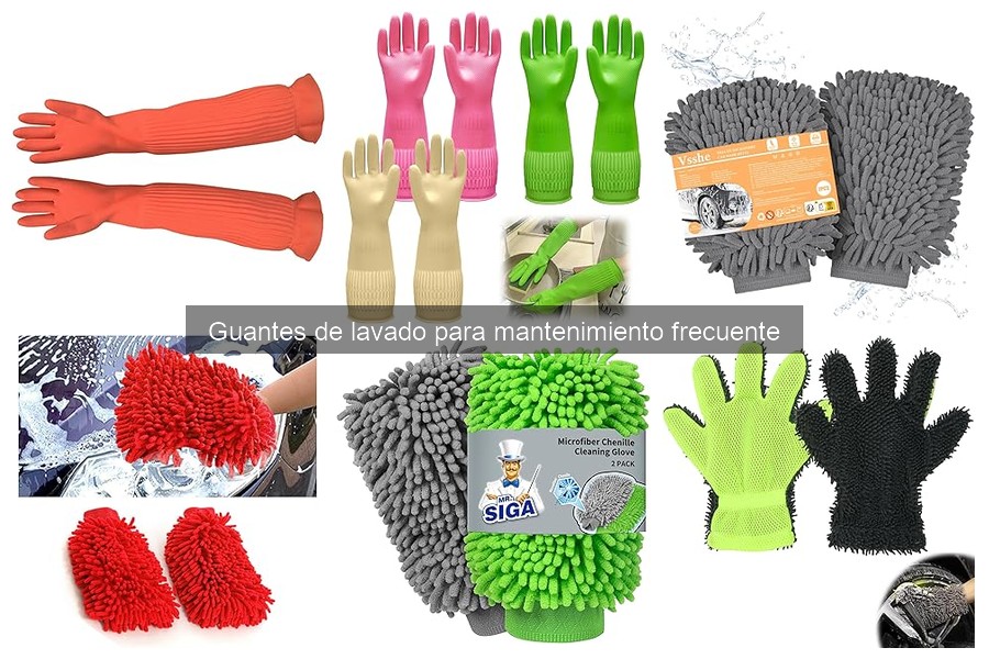 Ventajas y desventajas de los guantes de lavado para coches